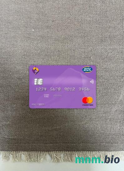 Algeria Banque de developpement  wygląd zdjęcia mastercard skan PSD + zdjęcie